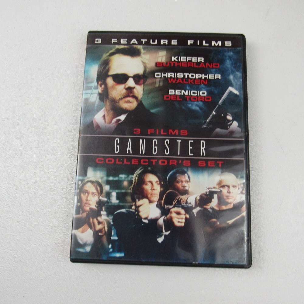 Gangster 3‎ Feature Films Collector's Set DVD Kiefer Sutherland Crime